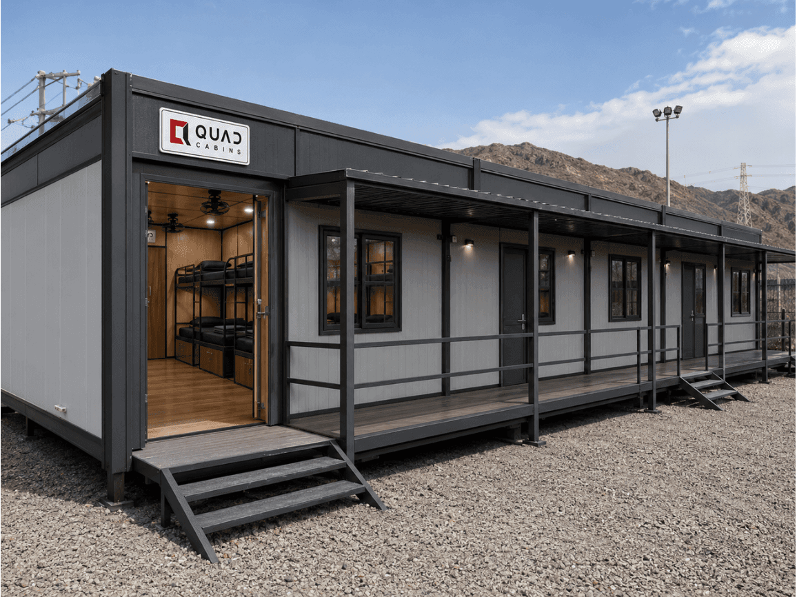 accommodation cabin for defence personnel
