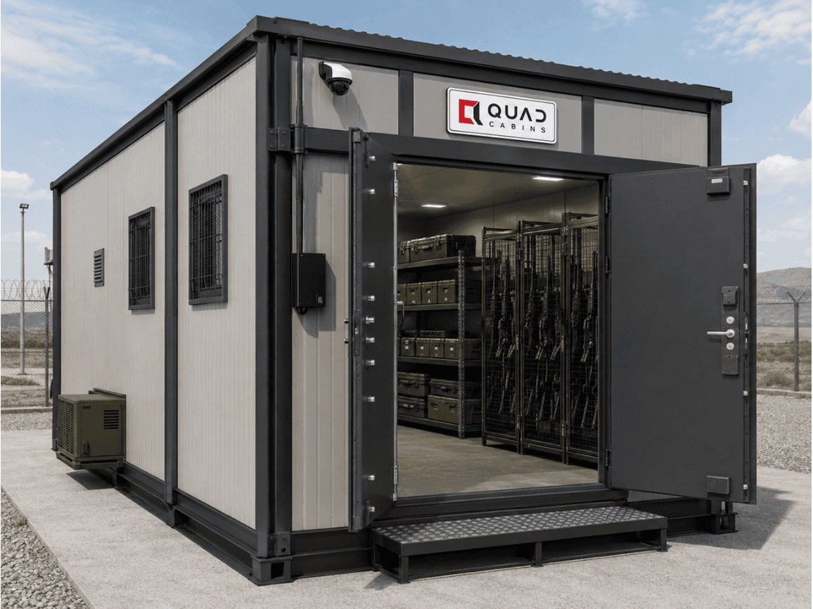 arms ammunition storage cabin